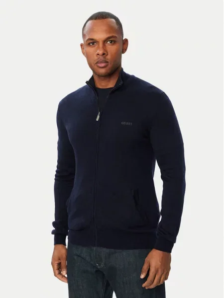 Guess Cardigan Bleumarin