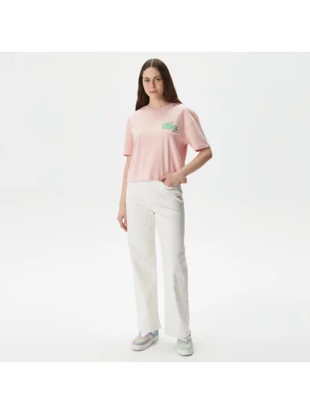 Футболка Lacoste белая