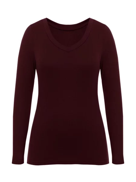 Imily Bela Tričko červeň burgundská