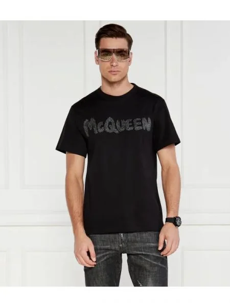 Alexander McQueen Tricou negru