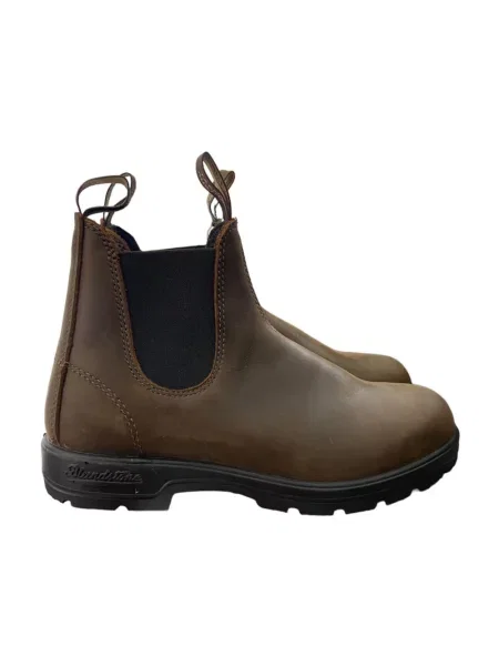 Botki Blundstone skórzane retro brązowe