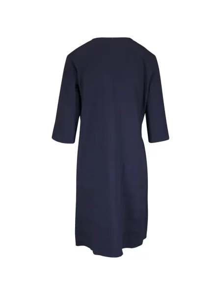 Gulerat rochie midi Peter Cohen albastru
