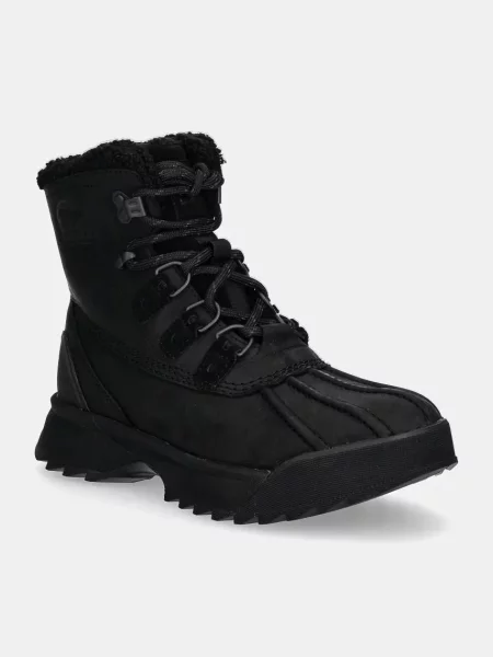 Кожени туристически обувки Sorel SCOUT 87 LUX WP LTHR 20 черно