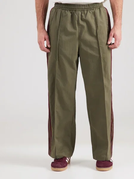 ADIDAS ORIGINALS Nadrág BRITCORE / bordó khaki