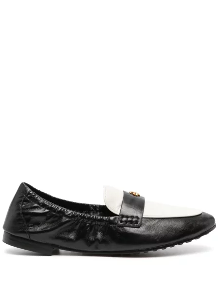 Pantofi loafer Tory Burch din piele negru