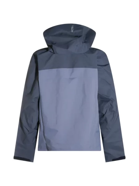 Geacă Arc'teryx cu glugă albastru