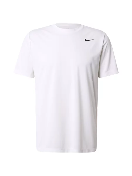 NIKE Funkčné tričko čierna biela