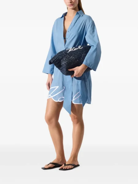 Rochie Karl Lagerfeld de costum albastru