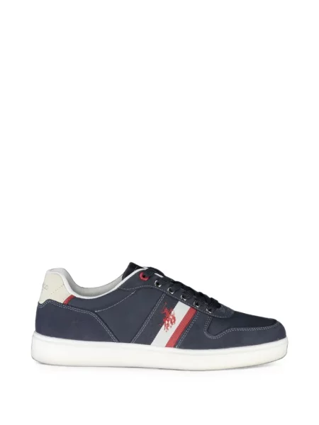 Sneakerși U.s. Polo Assn. cu dungi cu imagine albastru