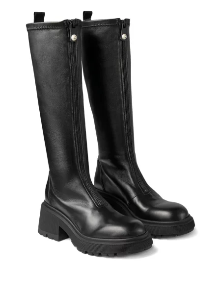 Botine Jimmy Choo cu platformă negru
