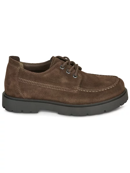 Pantofi Birkenstock din dantelă maro