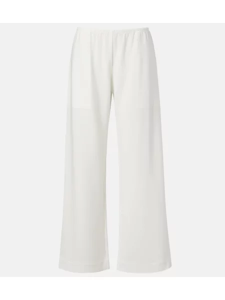 Pantaloni Leset alb