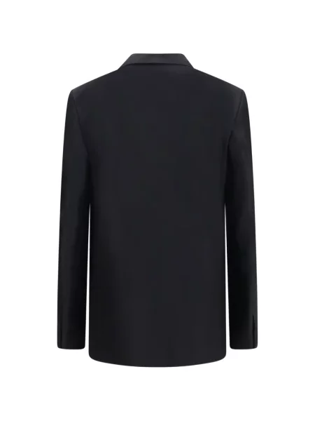 Geacă Gucci de mătase negru