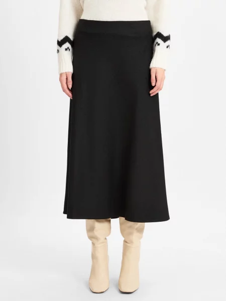 Marie Lund Spódnica Kobiety jednolity 34 czarny