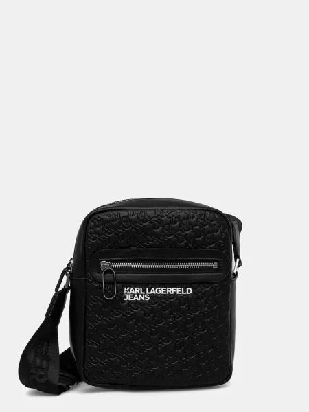 Geantă Karl Lagerfeld Jeans negru