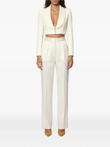 Pantaloni Elisabetta Franchi din satin