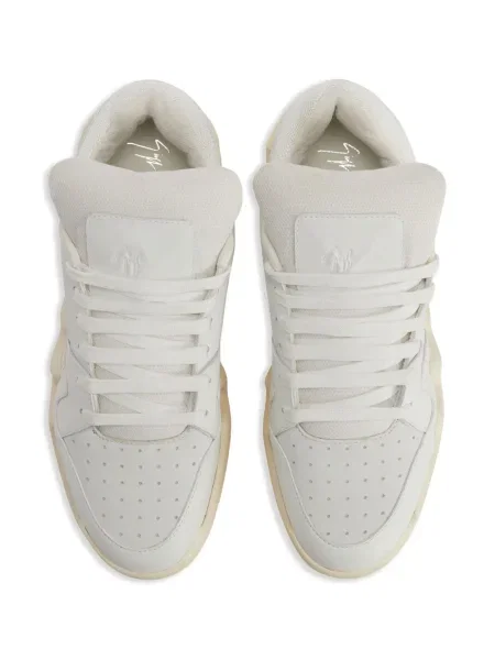 Sneakerși Giuseppe Zanotti din piele alb