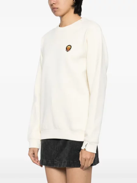 Hanorac crewneck A Bathing Ape® cu decolteu rotund