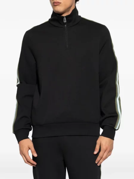 Hanorac cu fermoar Ps Paul Smith negru