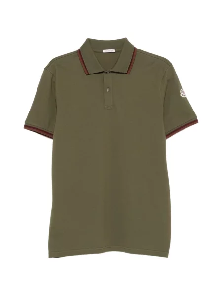 Polo Moncler πράσινο