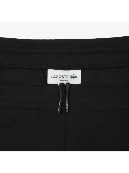 Lacoste Dopasowane Spodnie Dresowe Commuter Z Jerseyu czarne