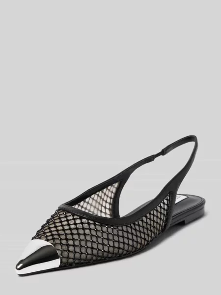 Steve Madden baleriny Marissa z odkrytą piętą czarny