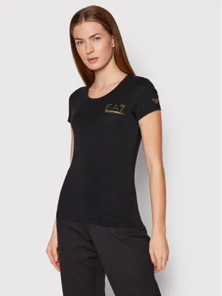 Emporio Armani Marškinėliai TJDQZ juoda