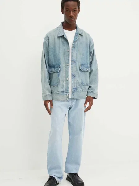 Rifľová bunda Levi's modrá