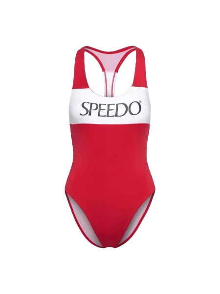 Stroj jednoczęściowy Speedo czerwony