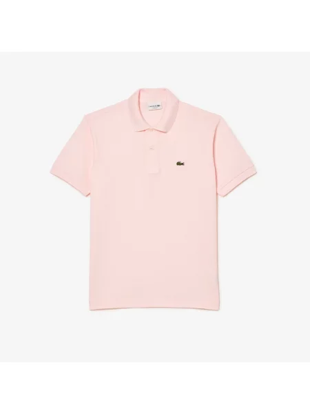 Поло Lacoste розовое