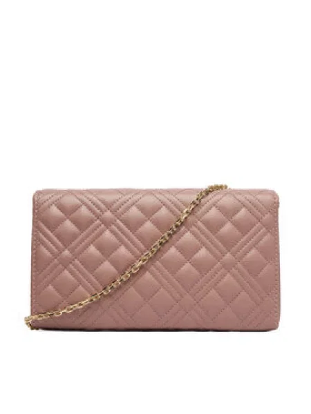 Love Moschino Torba preko ramena prljavo roza ružičasta