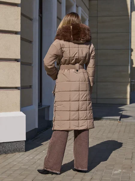 Пальто з утеплювачем MilaNova тауп