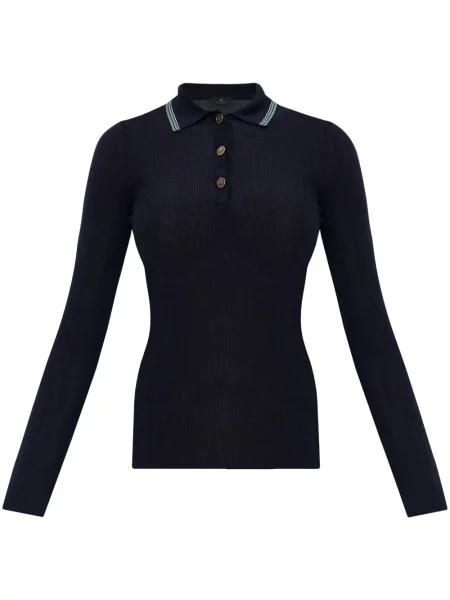 Pulover Etro cu dungi albastru