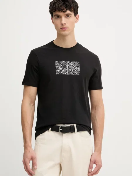 Armani Exchange t-shirt czarna