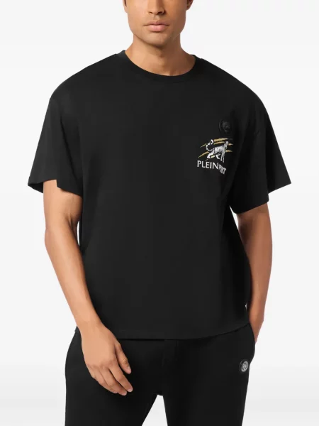 Tricou Plein Sport cu imagine negru
