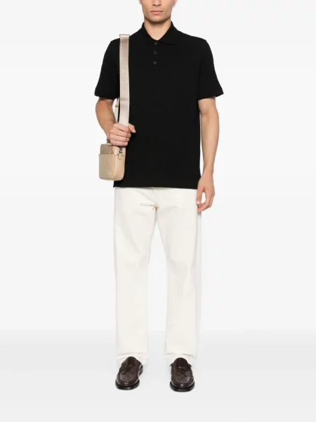 Polo marškinėliai Fendi juoda