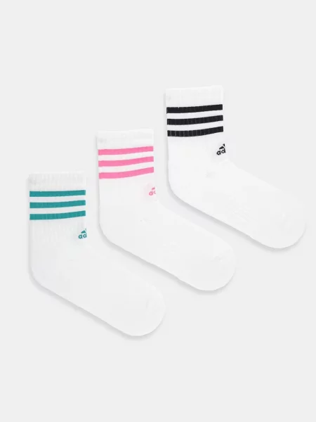Чорапи adidas Essentials 3 чифта бяло