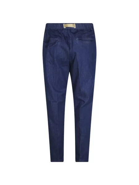 Cu centură pantaloni White Sand alb