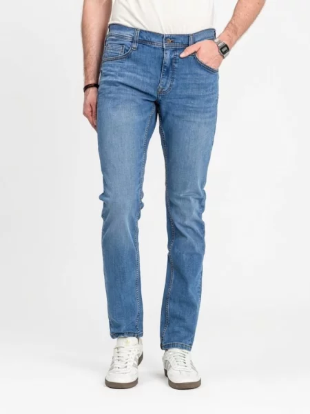 MUSTANG Farmer Mustang Style Oregon Tapered Denim Blue farmer kék