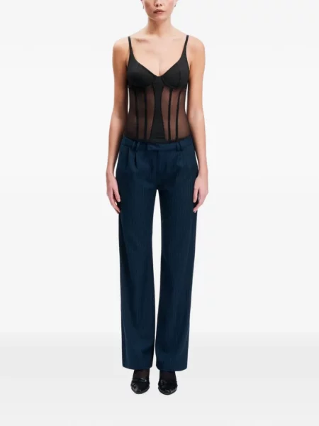 Top Ow Collection plasă negru