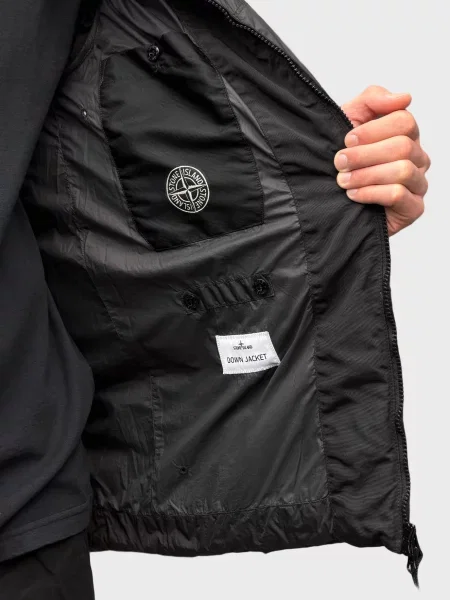Куртка Stone Island з камінням чорна