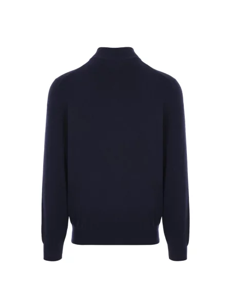 Bluza rozpinana Brunello Cucinelli z kaszmiru niebieska