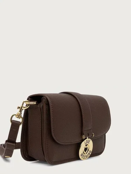 Love Moschino torbica čez ramo rjava