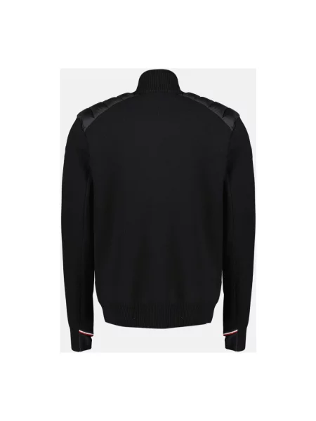 Kardigan Moncler wełniany czarny