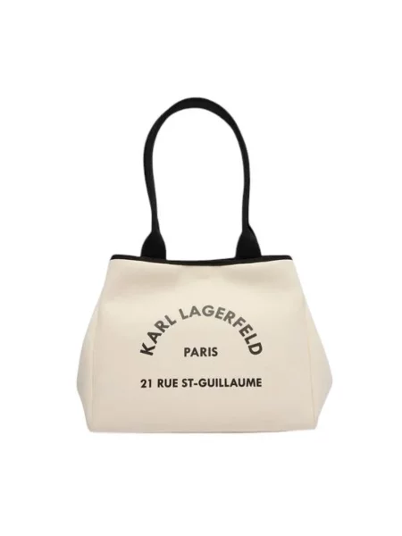 Torebka Karl Lagerfeld beżowa