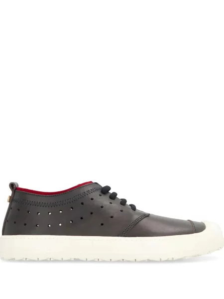 Δερμάτινα sneakers Volta μαύρο