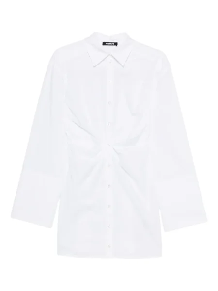 Rochie tip cămașă Rotate Birger Christensen de costum alb