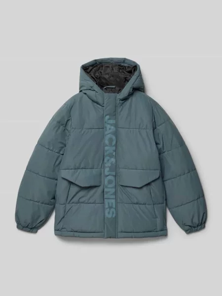 Kurtka pikowana z kapturem Jack & Jones