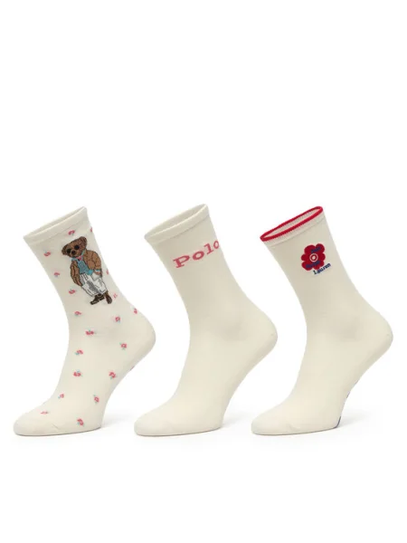 Polo Ralph Lauren Șosete lungi Écru bej