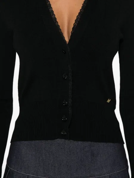 Cardigan Moschino de lână negru